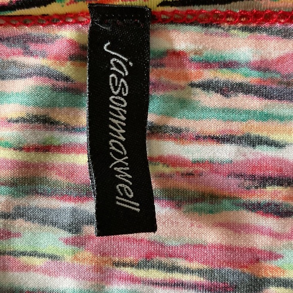 Medium top M vneck multicolored Jason Maxwell - Picture 2 of 9